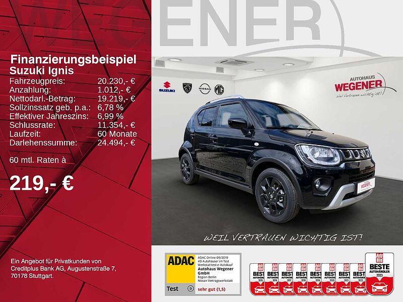 Suzuki Ignis COMFORT AUTOMATIK HYBRID KAMERA LED