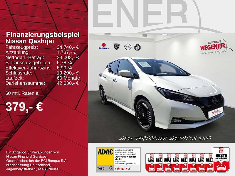 Nissan Qashqai N-CONNECTA 1.5 VC-T e-POWER Elektrische Heckklappe, Beheizbare Frontscheibe, Len