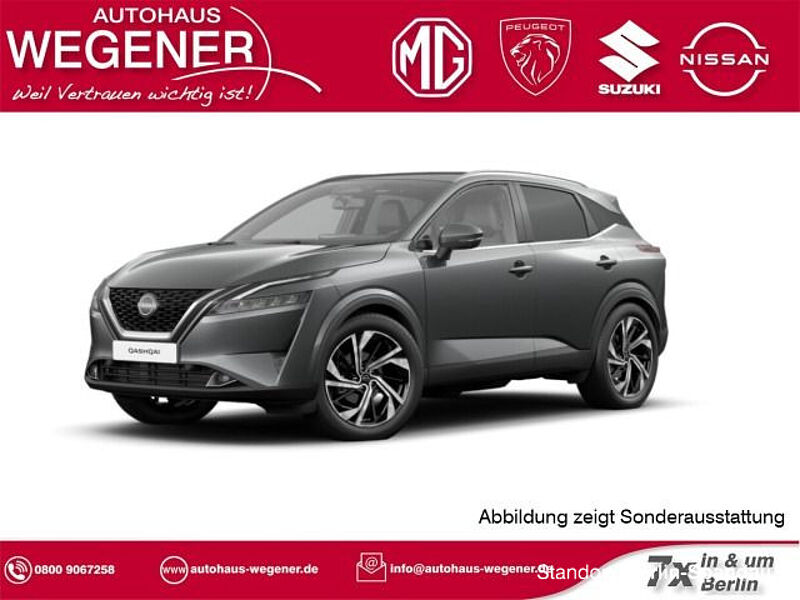 Nissan Qashqai TEKNA 1.5 VC-T e-POWER Heckklappe elektrisch Head-up-Display LED-Beleuchtung inn