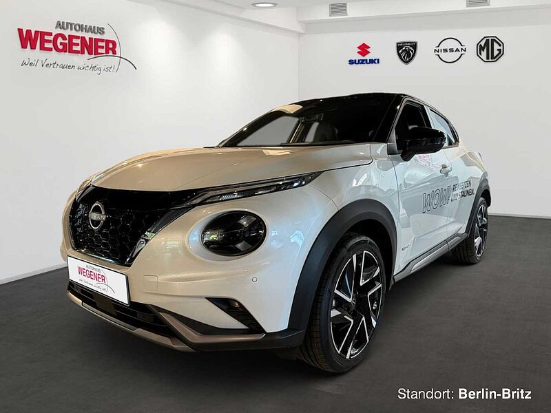 Nissan Juke 1.6 HYBRID 143 PS 4AMT N-DESIGN 19-LM-Felgen 360° Sicherheit Tempomat Beheizbare