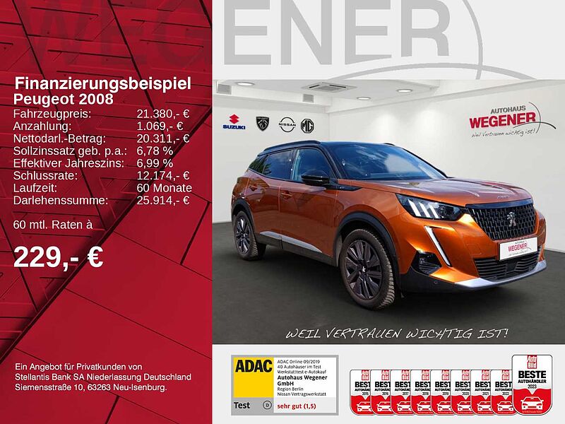 Peugeot 2008 GT 155 THP PureTech *Allwetter*AHZV*