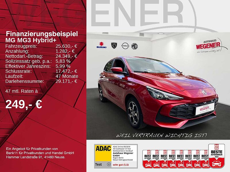 MG MG3 Luxury|inkl Überf|LED|360|BSM|CarPla