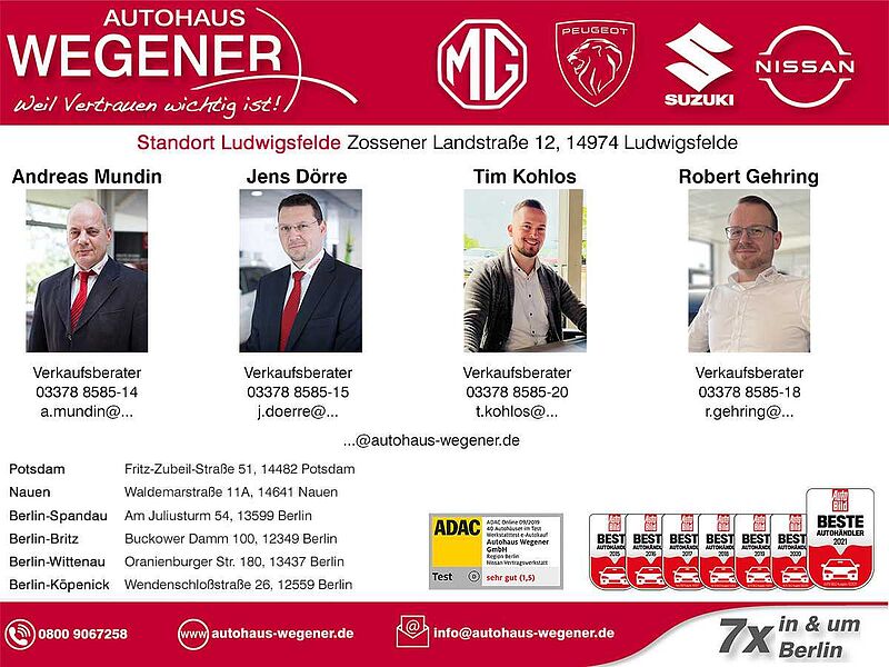 MG MG3 Luxury|inkl Überf|LED|360|BSM|CarPla