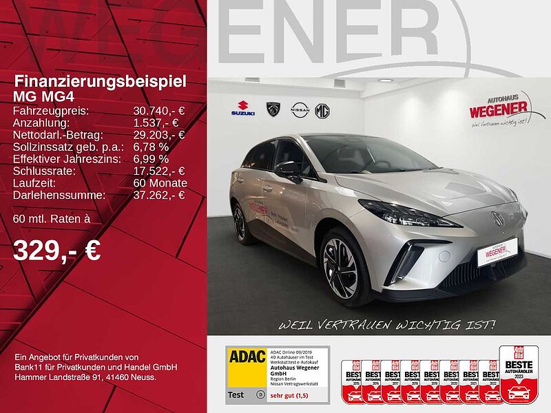 MG MG4 Electric 64 kWh Luxury/Wärmepumpe/360/LED