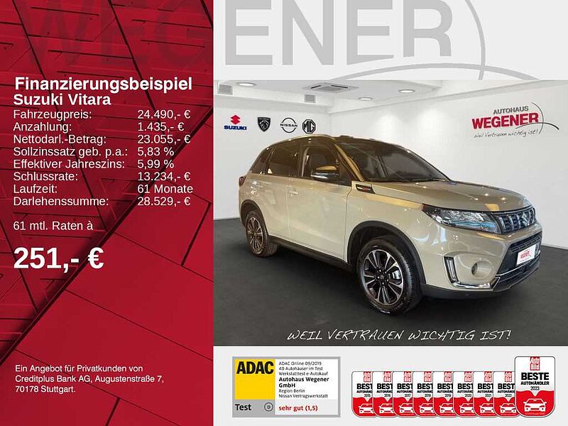 Suzuki Vitara 1,4 COMFORT+ HYBRID*LED*KAMERA*NAVI*SHZ